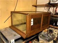 Nice Old Wooden Glass Display Case