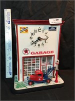 Texaco Garage Wooden Clock