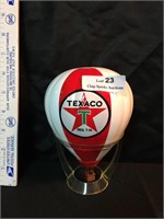 Texaco Hot Air Balloon Diecast Metal Bank w/Stand