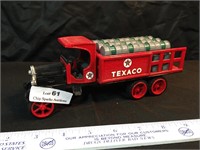 Vintage Diecast Texaco Delivery Truck Bank