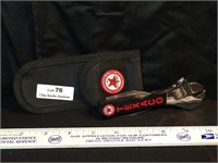 Texaco Multi-Purpose Pocket Knife Wrench w/Case