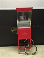 Old Fashioned Movie Time Popcorn Machine-Works!