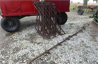 4-Section of Diamond Harrow and Pole