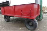 10ft x 8ft Steel Box on 10T Martin Wagon