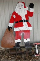 5ft Wooden Santa Clause