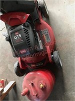 Toro Lawnmower with Catcher, Gas Can