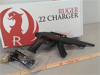 New Ruger charger 22 LR pistol handgun with