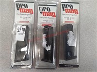 3 Pro Mag Sig p229 .40cal 10 rd pistol gun mags