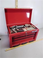 Craftsman locking tool box cabinet with various