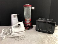 Waring Pro Blender, Cuisinart Mixer & Can Opener +