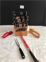 Wusthof Knife Set / Wood Block