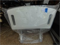 Plastic seat shower chair HealthPlus *folds