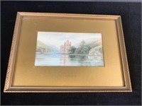 19th Century Framed & Glazed English Painting