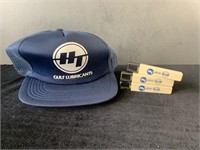 Gulf Lubricant Hats & Gulf Bottle Openers