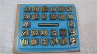 Vintage Alphabet Stamp Set for Leather&Wood(Craft