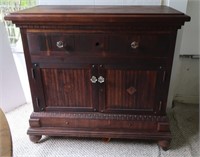 Vintage Cabinet w/1 Drawer-Hand Crafted-38"x35x15"