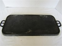 Wagnerware Case Iron Griddle-19"Lx8"