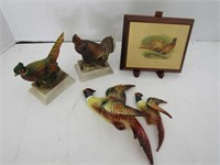 Lot of Napco Bird Sculptures and More