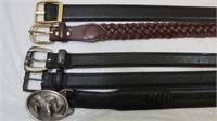 Leather Belts-40(2), 41(1), 42(2)