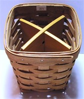 Longaberger  Basket - Square Spoon Basket