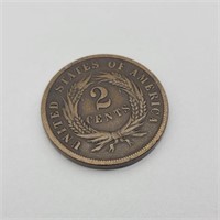 1864 2 Cent Piece