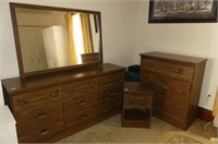 Dresser, Chest of Drawers, and Night Stand