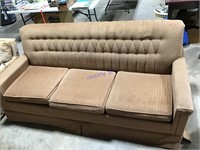 3 cushion hide a bed couch on rollers