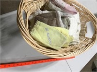 Basket of towels / wash clothes