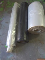 (3) Rolls of Plastic Sheeting
