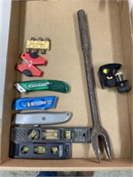 Ball Joint Fork, Razor Knives, Levels and more