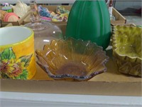 Glass Dishes, Vases and Ceramicware