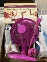 Apple Peeler / Corer, Fan, Irons