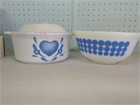 Pyrex Bowl 26, and Ceramic Cooker