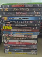 (20) DVD’s w/ Cases