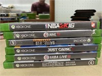 (6) XBOX One Games