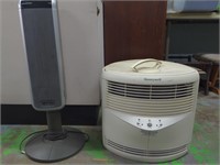 Lasko Oscillating Heater and Honeywell HEPA