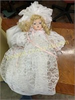 DOLL IN WHITE DRESS