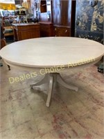 ROUND 54IN CUSTOM HIGH QUALITH GRAY DINING TABLE