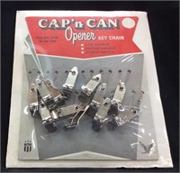 CAP’N CAN OPENER KEY CHAIN DISPLAY