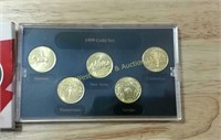 1999 Gold State Quarter Collection