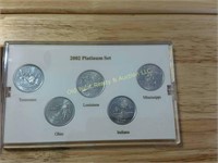2002 Platinum State Quarter Collection
