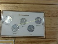 2004 Platinum State Quarter Collection
