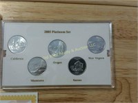 2005 Platinum State Quarter Collection