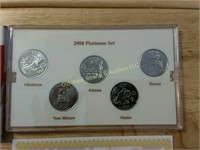 2008 Platinum State Quarter Collection