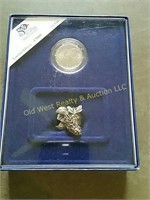 New Hampshire State Coin & Figurine Set
