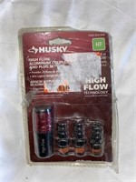 Husky Air Tool Fittings High Flow Aluminum Female