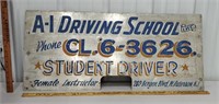 A1 driving School student driver sign Paterson NJ