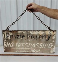Primitive wooden private property - no