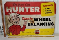 Heavy sign - Hunter tune in wheel balancing