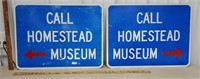 2 - Call Museum signs - closed but was in Andover